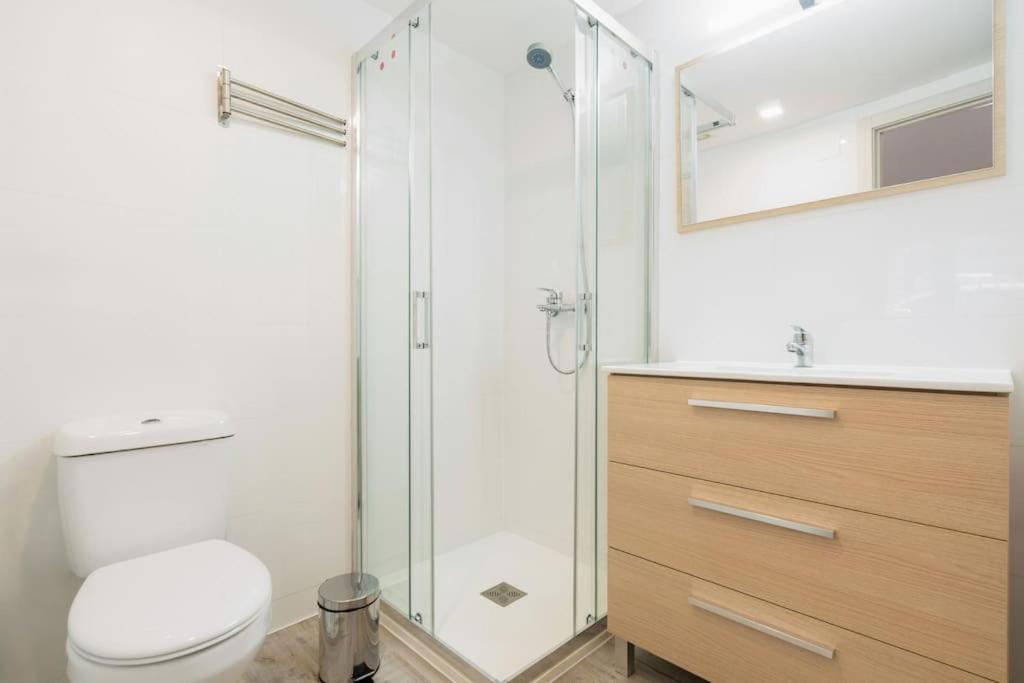 Ferienwohnung Charming Flat In Madrid-Rio Exterior foto